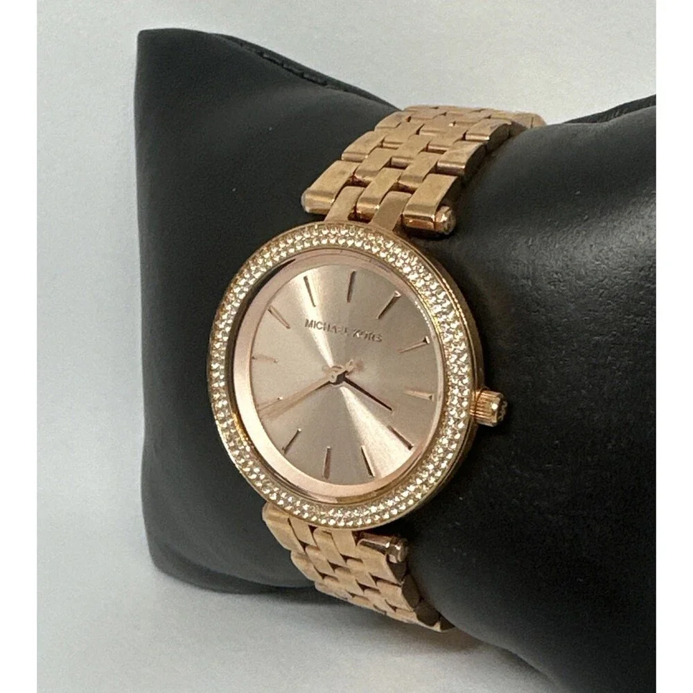 Michael Kors Darci MK3431 Women's Rose Gold Stainless Steel Analog Watch HME648